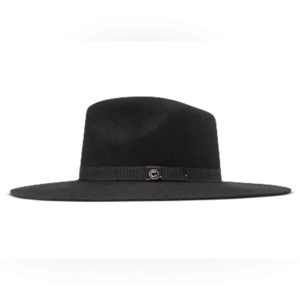 Charlie 1 Horse Highway Jr Youth Black Wool Fashion Hat One Size